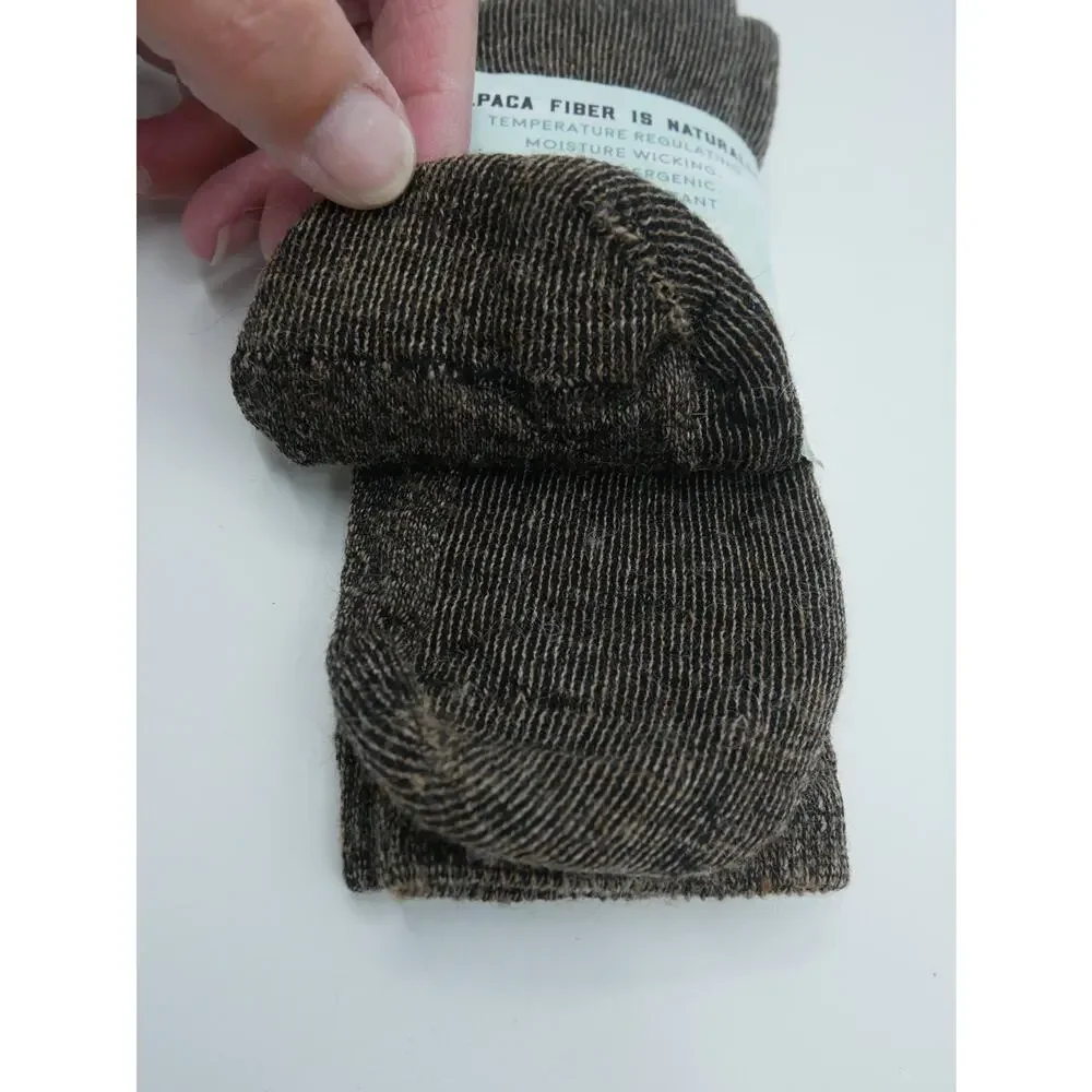 Backpaca (Alpaca) Lightweight Hiking Socks Size Med USA Wicking & Odor Resist